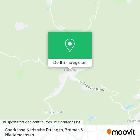 Sparkasse Karlsruhe Ettlingen Karte