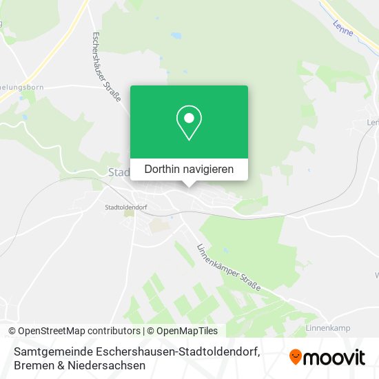 Samtgemeinde Eschershausen-Stadtoldendorf Karte