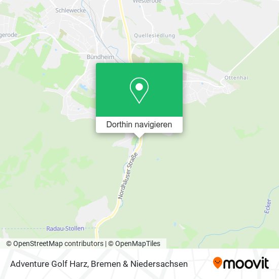 Adventure Golf Harz Karte