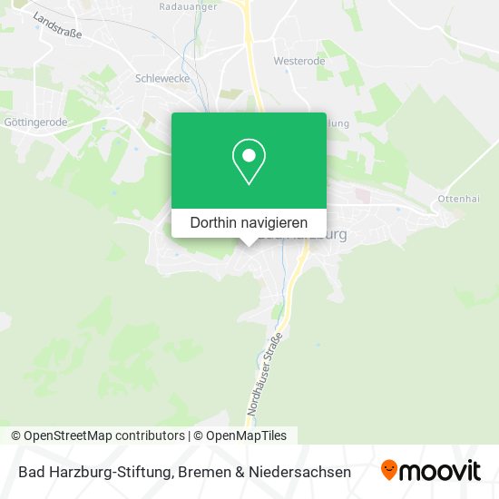 Bad Harzburg-Stiftung Karte