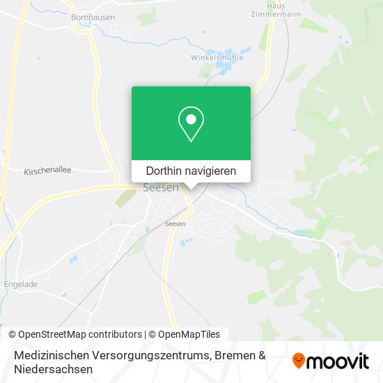Medizinischen Versorgungszentrums Karte