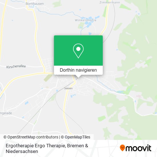 Ergotherapie Ergo Therapie Karte