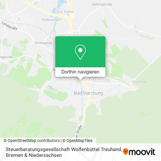Steuerberatungsgesellschaft Wolfenbüttel Treuhand Karte