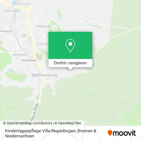 Kindertagespflege Villa Regenbogen Karte