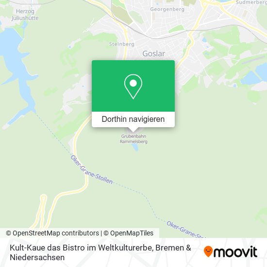 Kult-Kaue das Bistro im Weltkulturerbe Karte