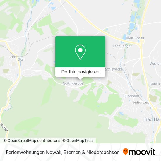 Ferienwohnungen Nowak Karte