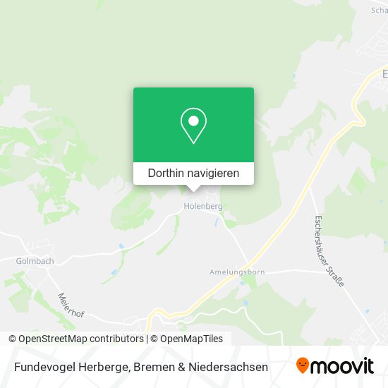 Fundevogel Herberge Karte