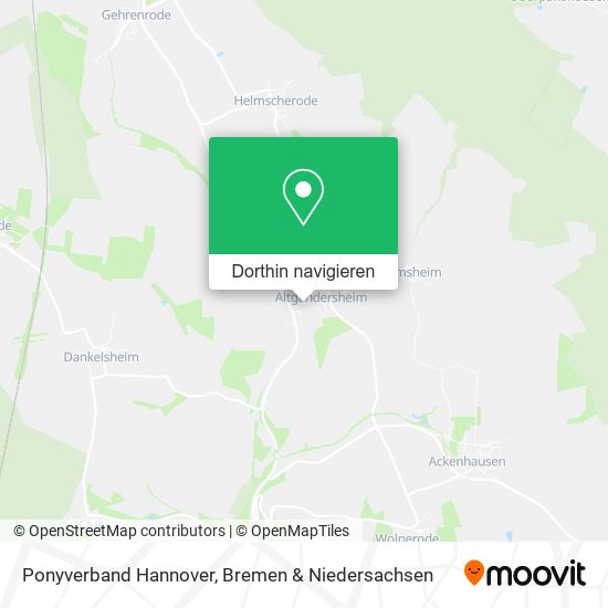Ponyverband Hannover Karte