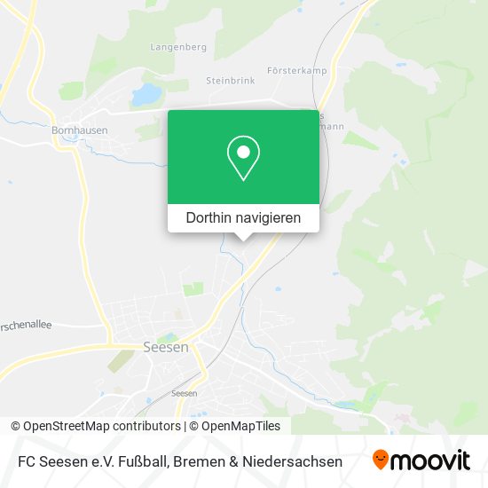 FC Seesen e.V. Fußball Karte