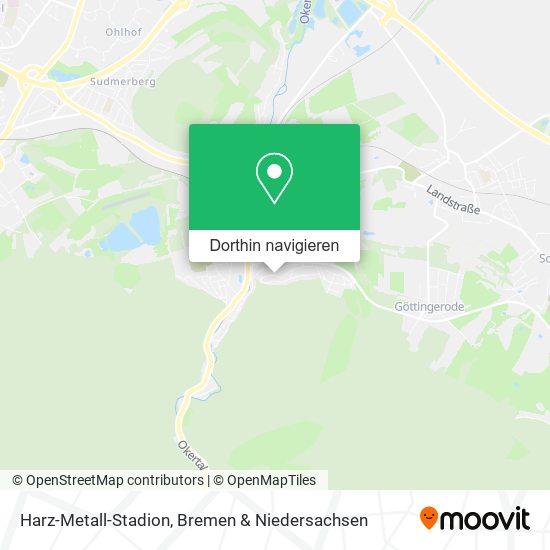 Harz-Metall-Stadion Karte