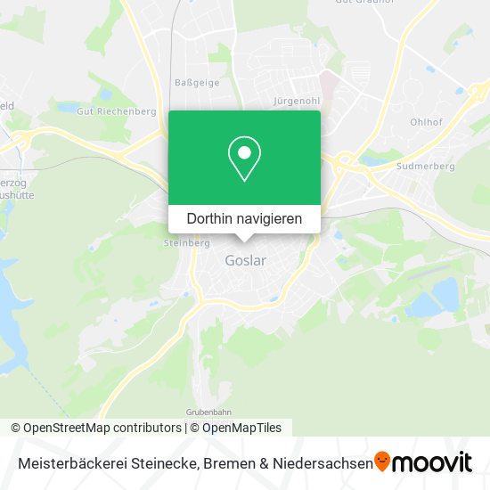 Meisterbäckerei Steinecke Karte