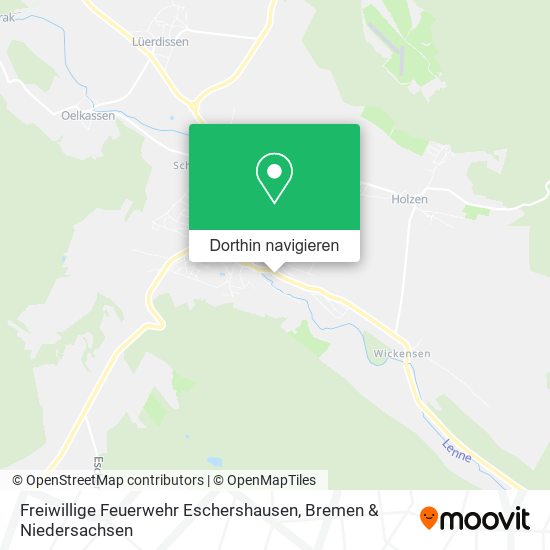 Freiwillige Feuerwehr Eschershausen Karte