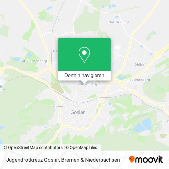 Jugendrotkreuz Goslar Karte