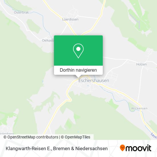 Klangwarth-Reisen E. Karte
