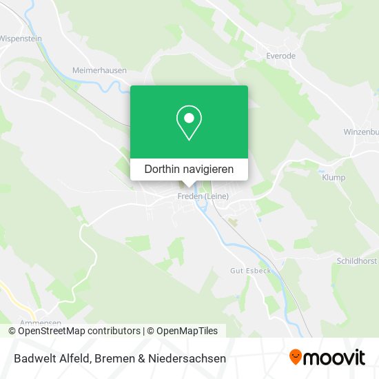 Badwelt Alfeld Karte