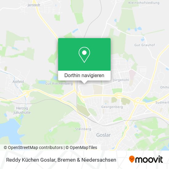 Reddy Küchen Goslar Karte