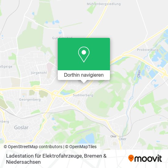 Ladestation für Elektrofahrzeuge Karte