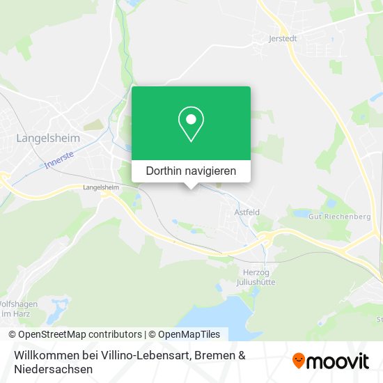 Willkommen bei Villino-Lebensart Karte