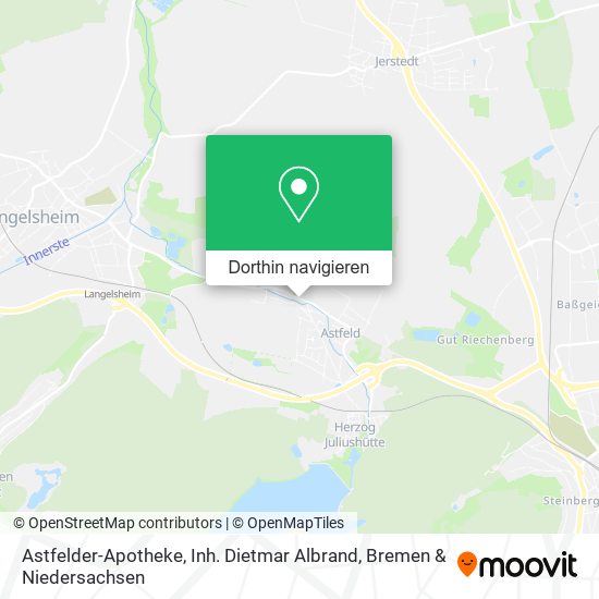 Astfelder-Apotheke, Inh. Dietmar Albrand Karte