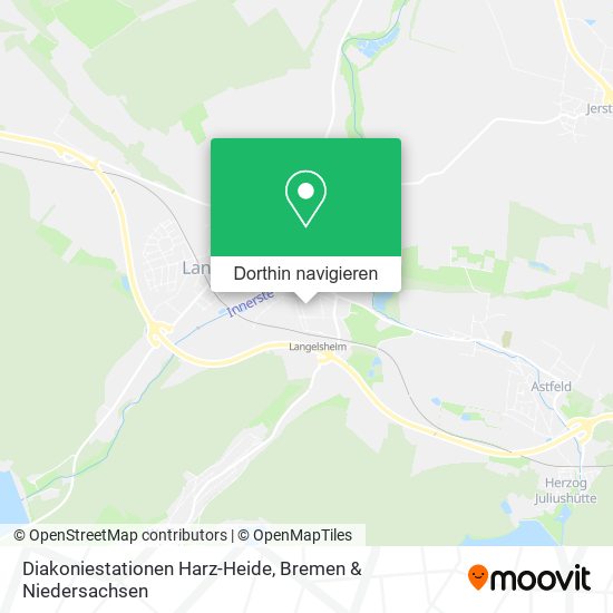 Diakoniestationen Harz-Heide Karte