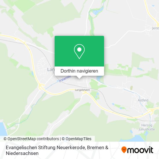 Evangelischen Stiftung Neuerkerode Karte