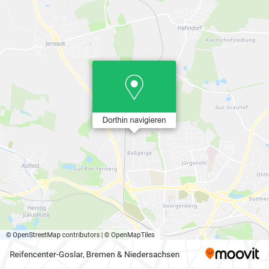 Reifencenter-Goslar Karte