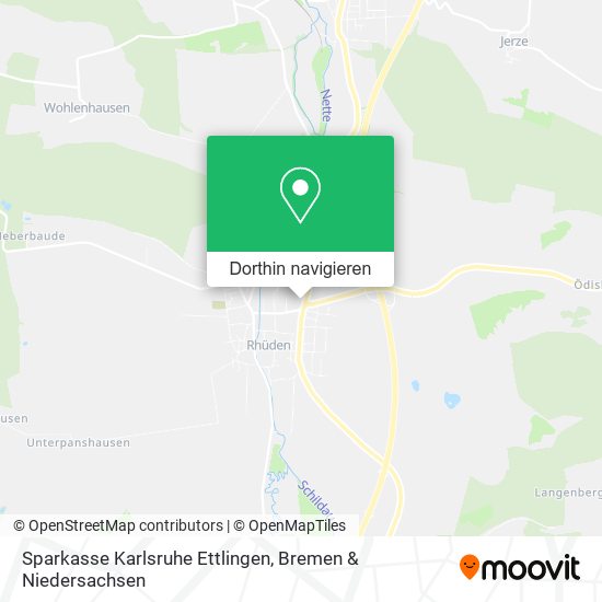 Sparkasse Karlsruhe Ettlingen Karte