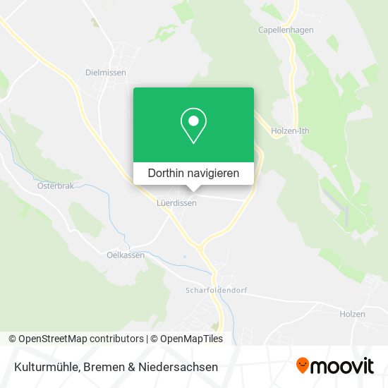 Kulturmühle Karte
