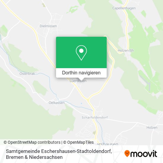 Samtgemeinde Eschershausen-Stadtoldendorf Karte