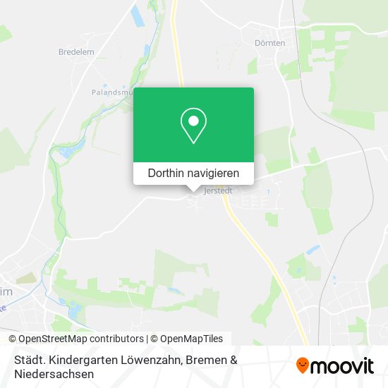 Städt. Kindergarten Löwenzahn Karte