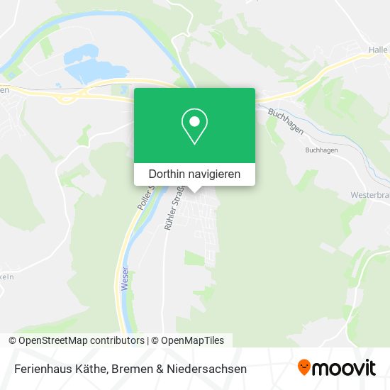 Ferienhaus Käthe Karte