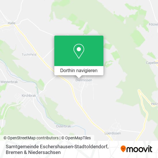 Samtgemeinde Eschershausen-Stadtoldendorf Karte