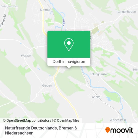 Naturfreunde Deutschlands Karte