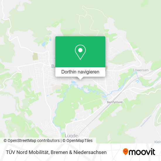 TÜV Nord Mobilität Karte