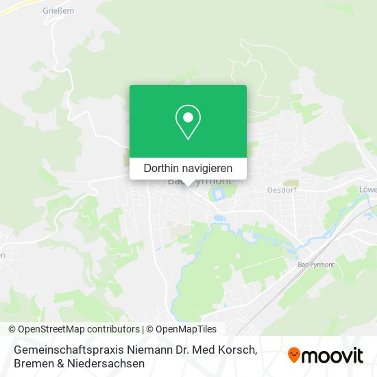 Gemeinschaftspraxis Niemann Dr. Med Korsch Karte