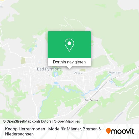 Knoop Herrenmoden - Mode für Männer Karte