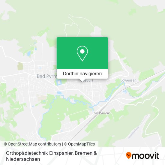 Orthopädietechnik Einspanier Karte