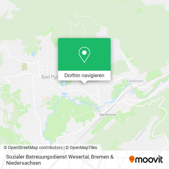 Sozialer Betreuungsdienst Wesertal Karte