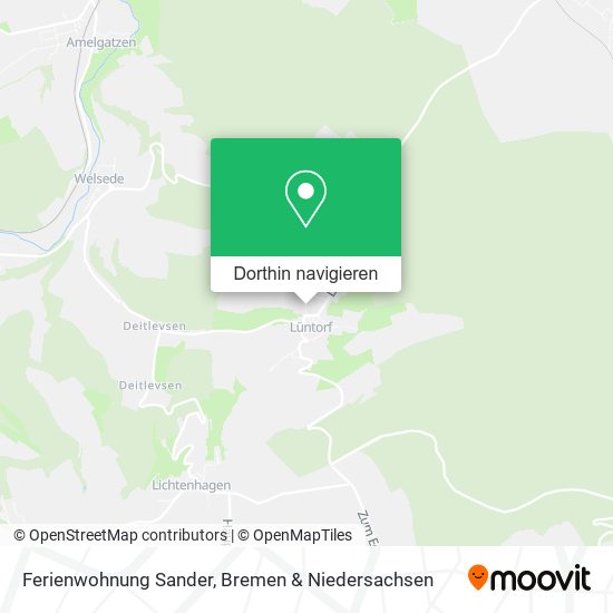Ferienwohnung Sander Karte
