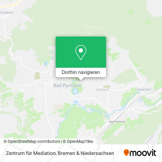 Zentrum für Mediation Karte