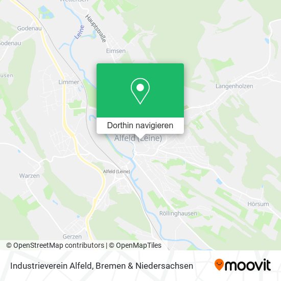 Industrieverein Alfeld Karte