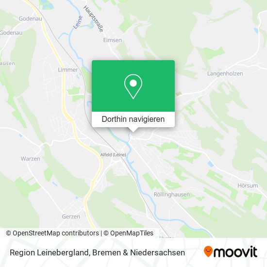 Region Leinebergland Karte