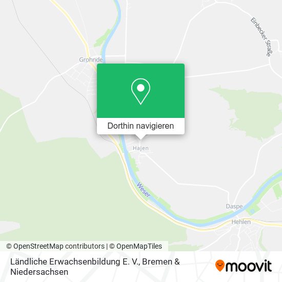 Ländliche Erwachsenbildung E. V. Karte