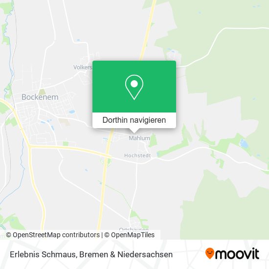 Erlebnis Schmaus Karte