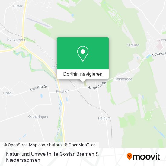Natur- und Umwelthilfe Goslar Karte