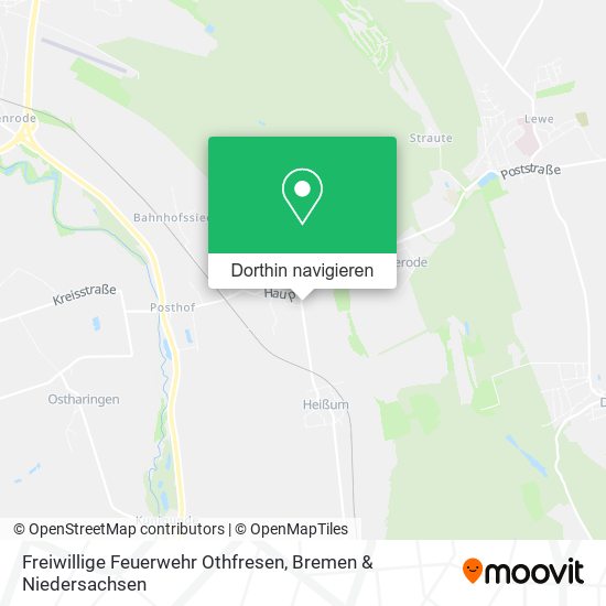 Freiwillige Feuerwehr Othfresen Karte