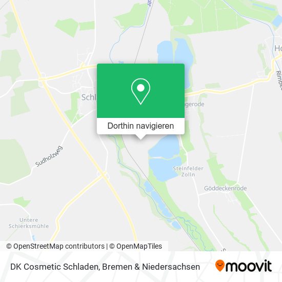 DK Cosmetic Schladen Karte