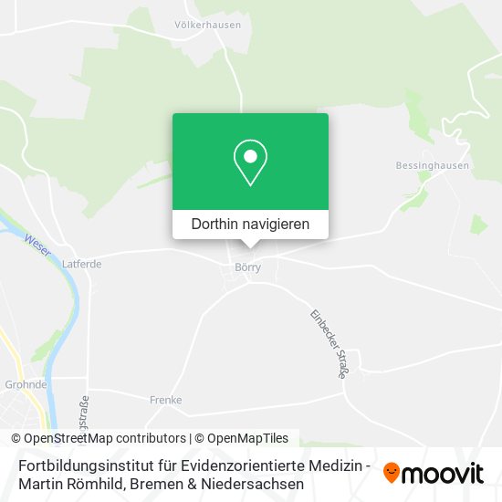 Fortbildungsinstitut für Evidenzorientierte Medizin - Martin Römhild Karte