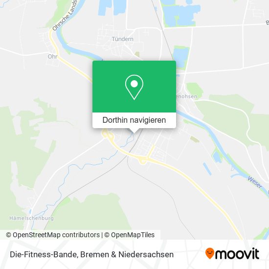 Die-Fitness-Bande Karte