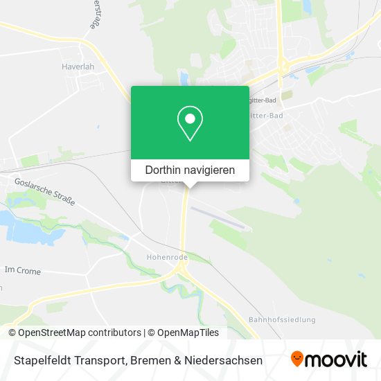 Stapelfeldt Transport Karte